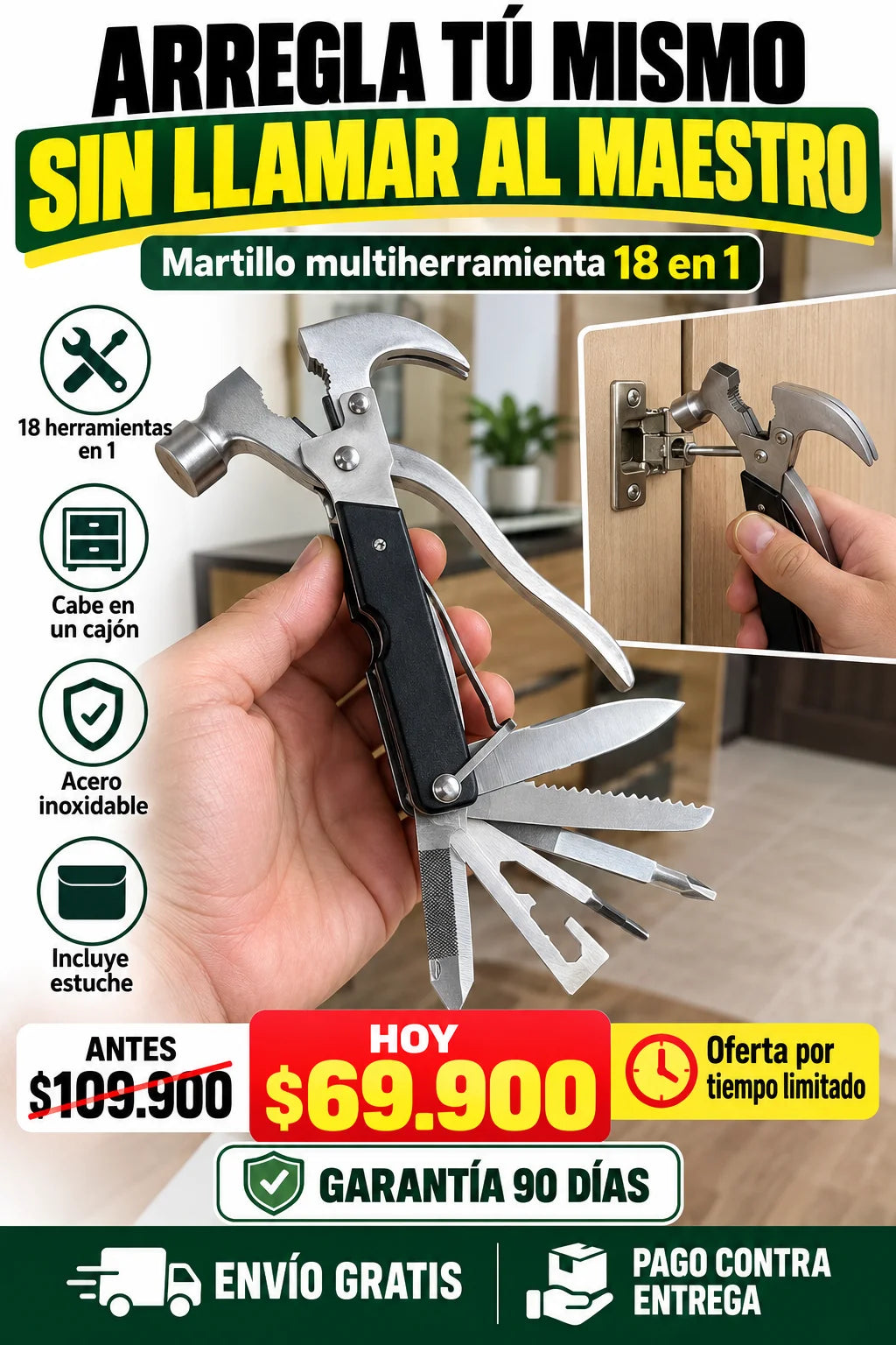 Martillo Multiusos MultiMartillo 18™