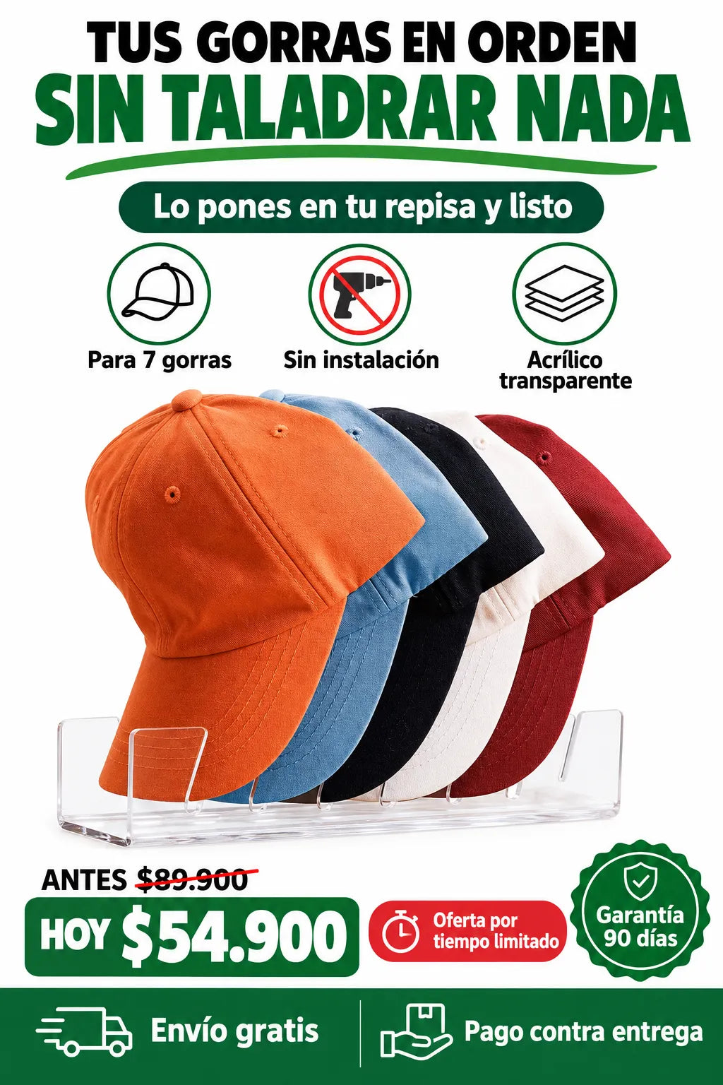 Organizador de Gorras CapLine™